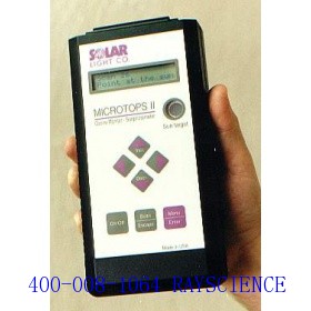 Handheld sun light meter