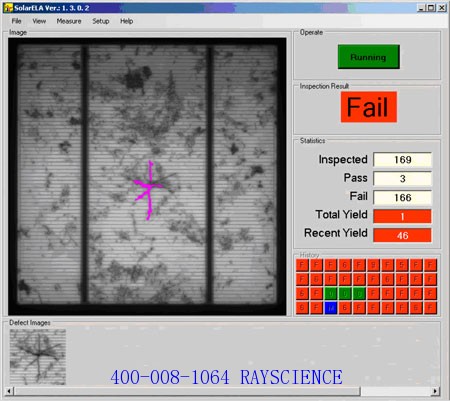 PL photoluminescence imaging solar cell production inspection equipment
