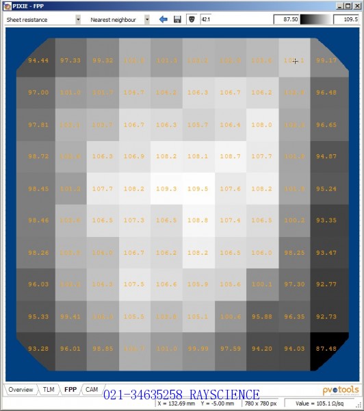 Four-probe four-point probe four-probe tester four-probe solar silicon wafer resistivity tester